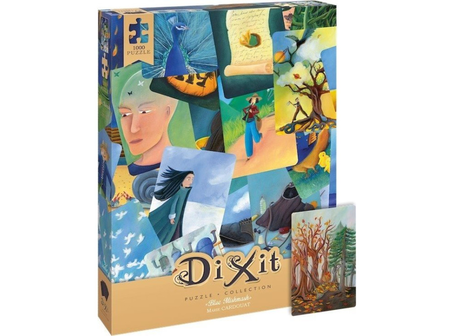 LIBELLUD Puzzle Dixit Collection: Modrý Mišmaš 1000 dielikov