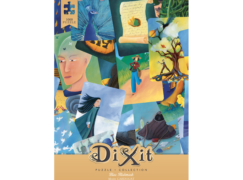 LIBELLUD Puzzle Dixit Collection: Modrý Mišmaš 1000 dielikov