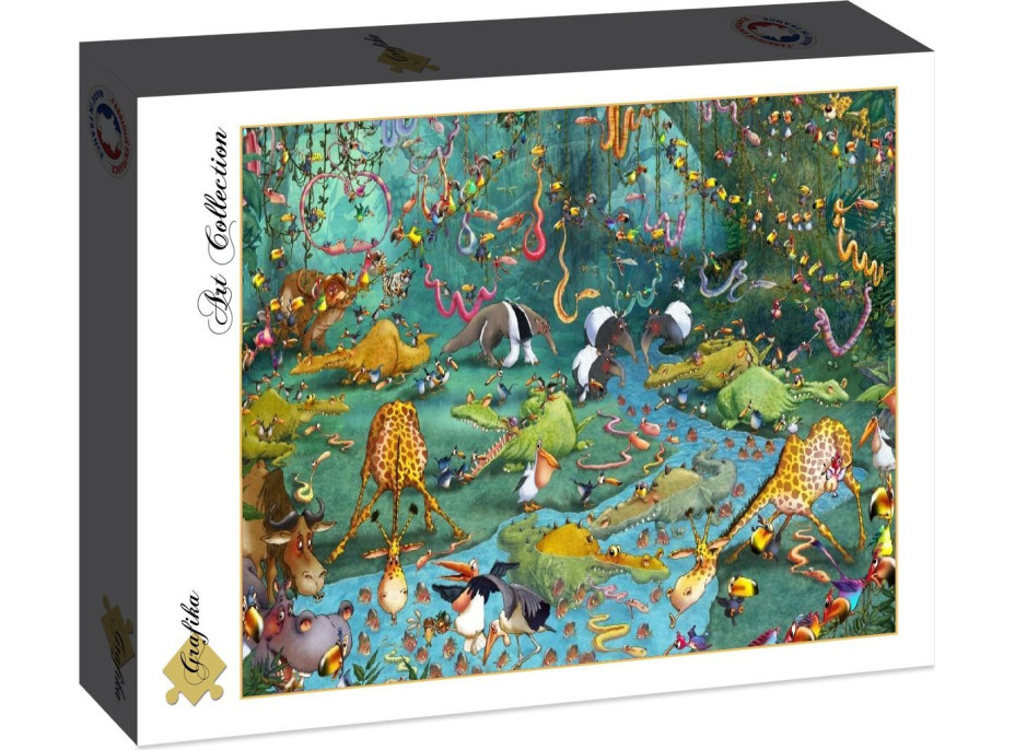 GRAFIKA Puzzle Džungľa 2000 dielikov