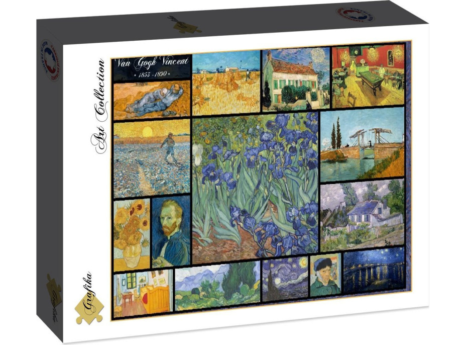 GRAFIKA Puzzle Koláž - Vincent Van Gogh 2000 dielikov