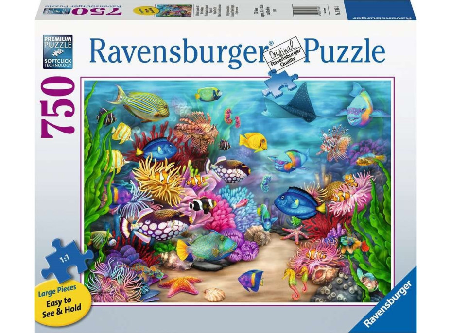 RAVENSBURGER Puzzle Koralový útes XL 750 dielikov