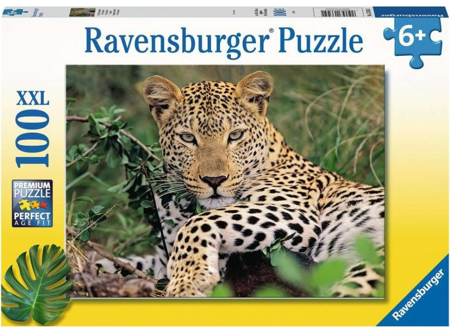 RAVENSBURGER Puzzle Leopard XXL 100 dielikov