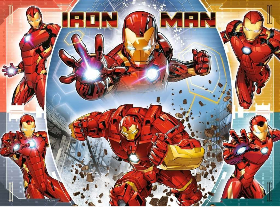 RAVENSBURGER Puzzle Marvel hero: Iron Man XXL 100 dielikov