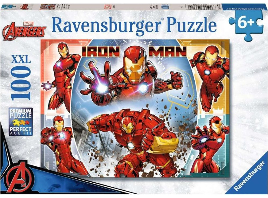 RAVENSBURGER Puzzle Marvel hero: Iron Man XXL 100 dielikov