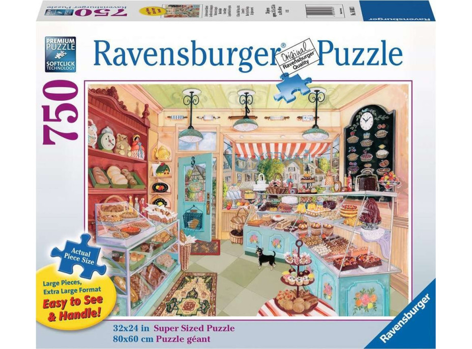 RAVENSBURGER Puzzle Pekáreň na rohu XL 750 dielikov