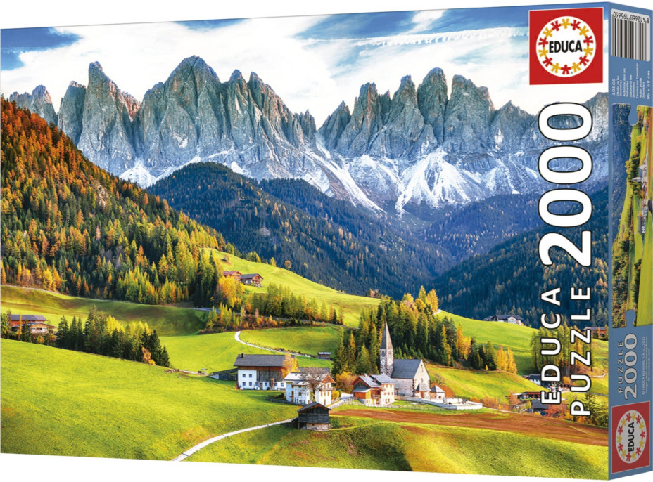 EDUCA Puzzle Jeseň v Dolomitoch 2000 dielikov