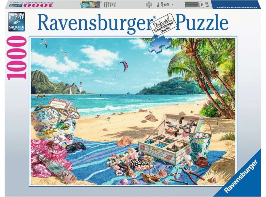 RAVENSBURGER Puzzle Zberateľ mušlí 1000 dielikov