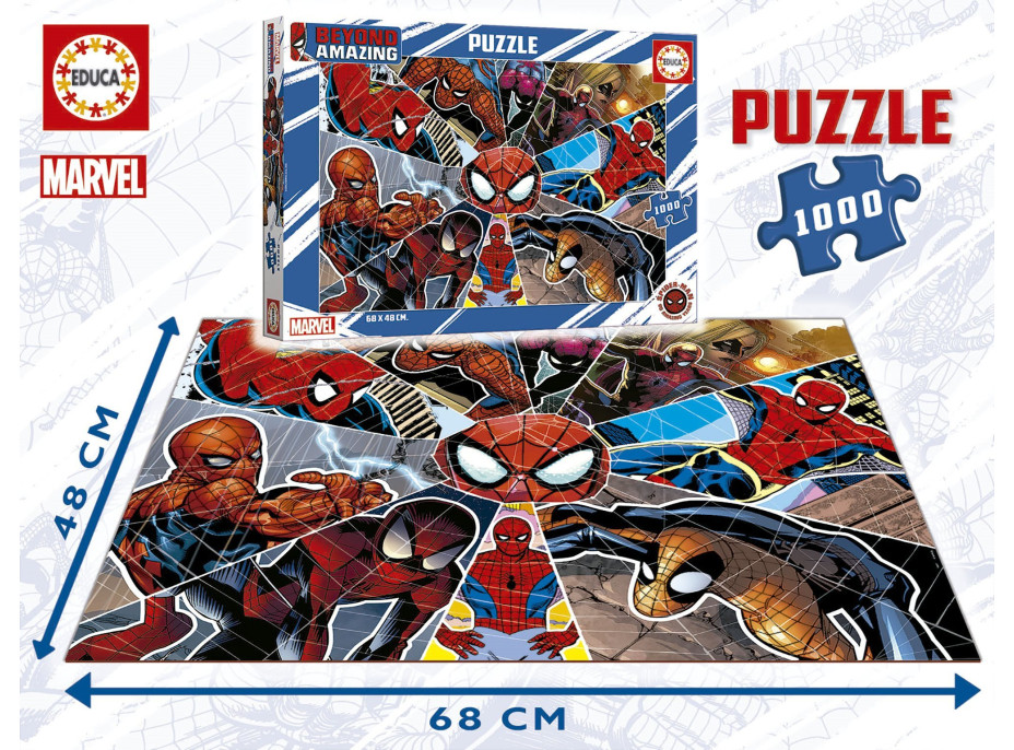 EDUCA Puzzle Spiderman 1000 dielikov