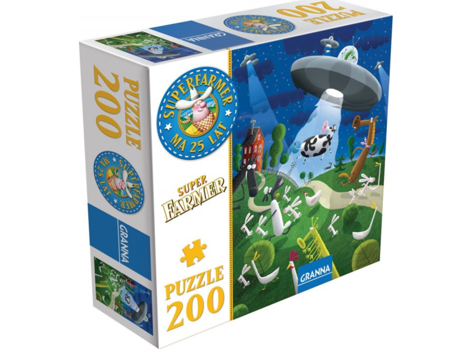 GRANNA Puzzle Superfarmár 200 dielikov