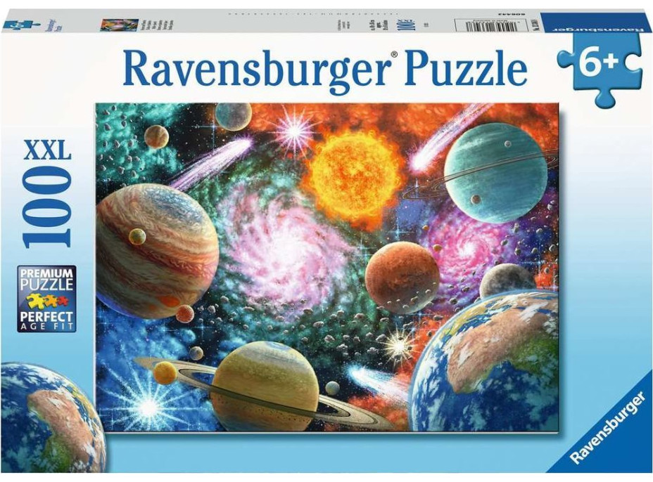 RAVENSBURGER Puzzle Vo vesmíre XXL 100 dielikov