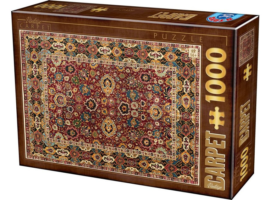 D-TOYS Puzzle Vintage koberec 1000 dielikov