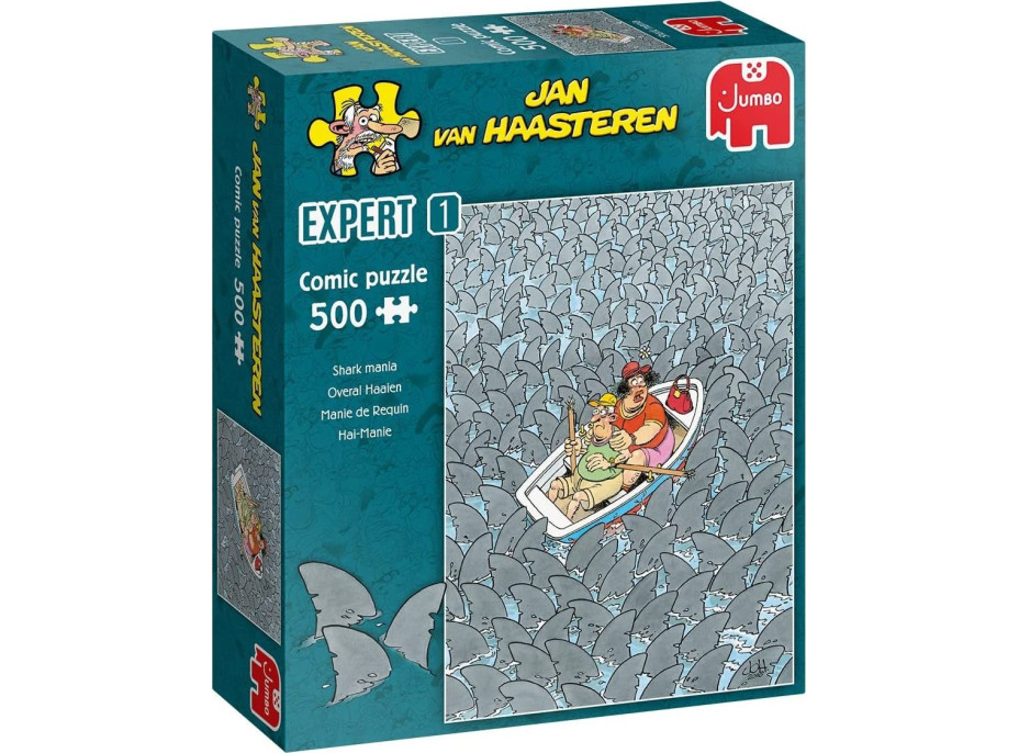 JUMBO Puzzle JvH Expert 1: Žraločia mánia 500 dielikov