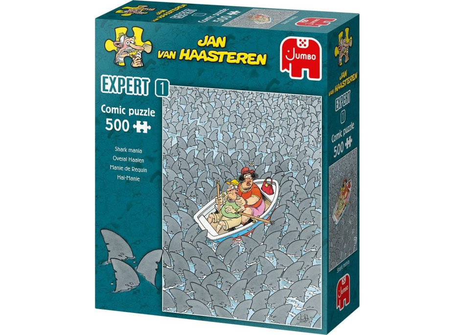 JUMBO Puzzle JvH Expert 1: Žraločia mánia 500 dielikov