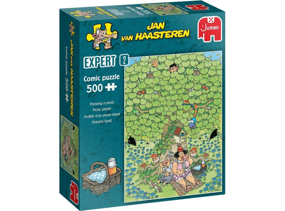 JUMBO Puzzle JvH Expert 2: Potešenie z pikniku 500 dielikov