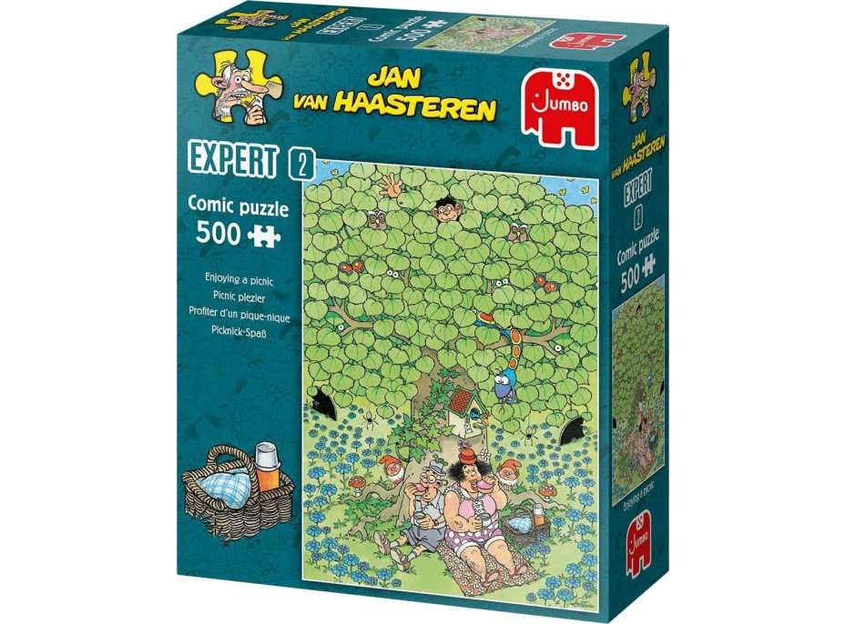 JUMBO Puzzle JvH Expert 2: Potešenie z pikniku 500 dielikov