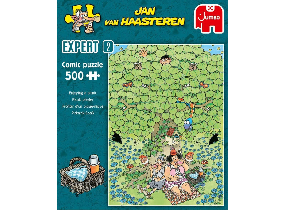 JUMBO Puzzle JvH Expert 2: Potešenie z pikniku 500 dielikov