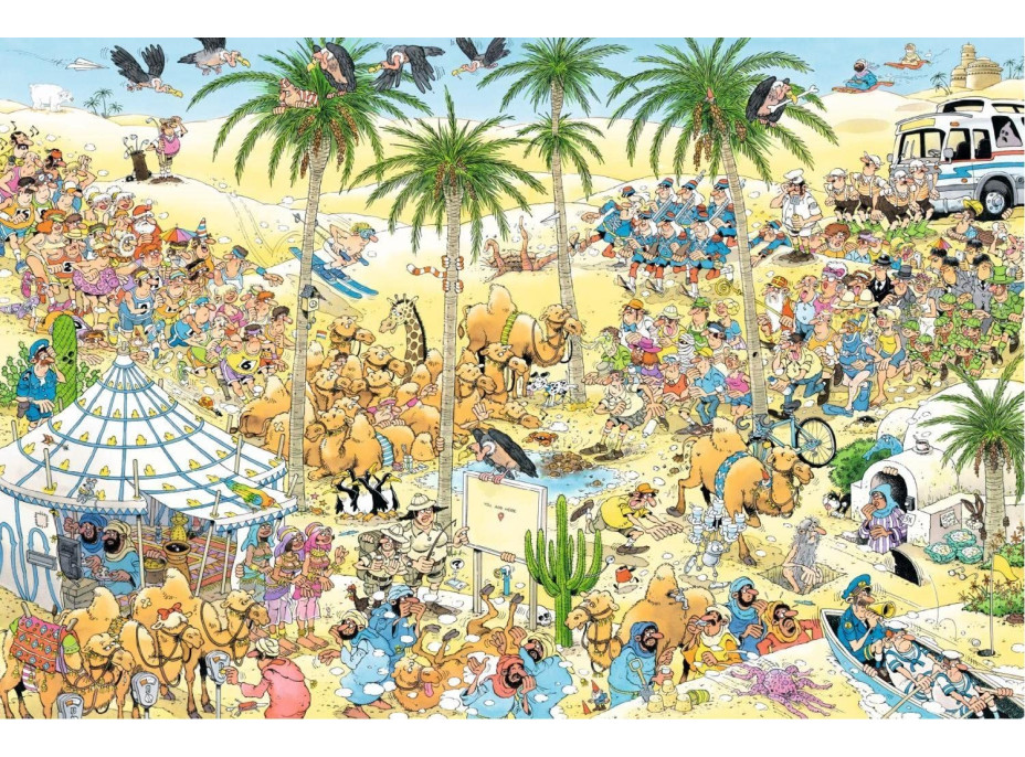 JUMBO Puzzle JvH Oáza 1000 dielikov