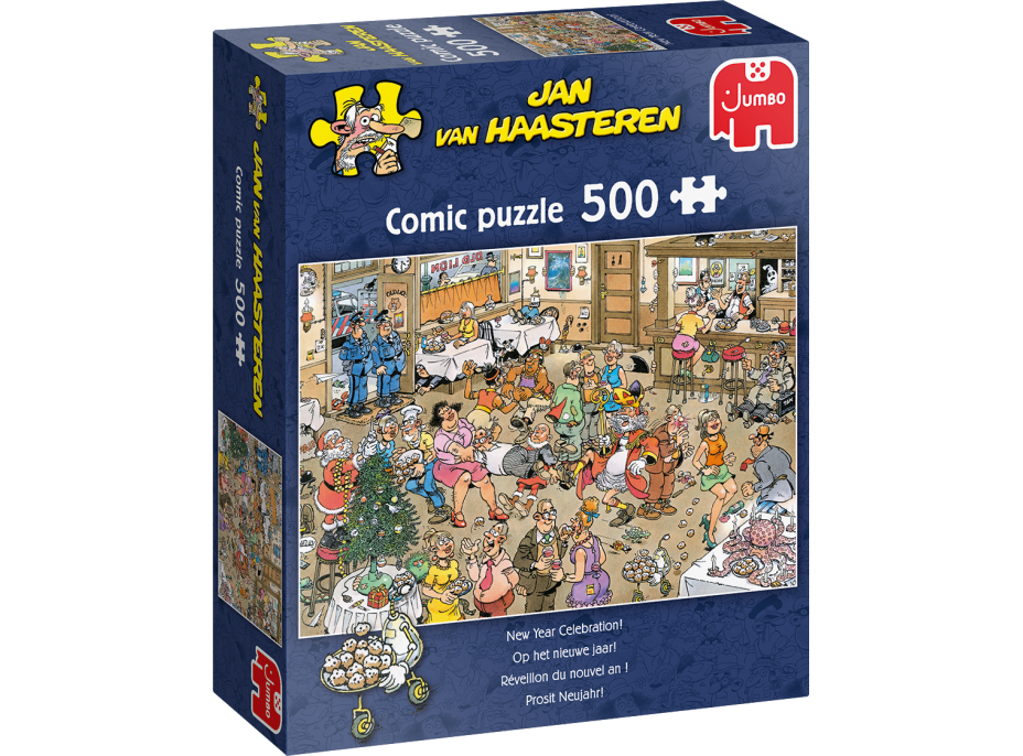 JUMBO Puzzle JvH Oslava Nového roka! 500 dielikov