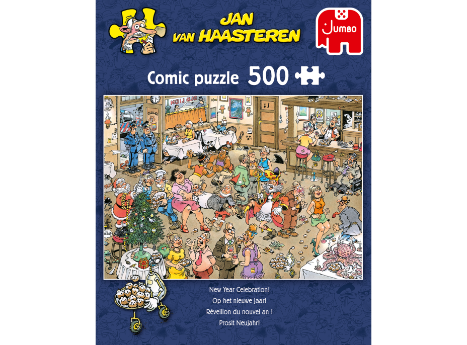 JUMBO Puzzle JvH Oslava Nového roka! 500 dielikov