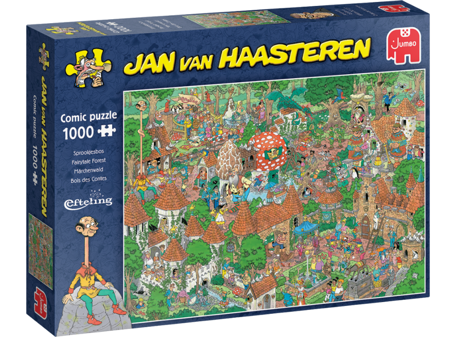 JUMBO Puzzle JvH Rozprávkový les Efteling 1000 dielikov