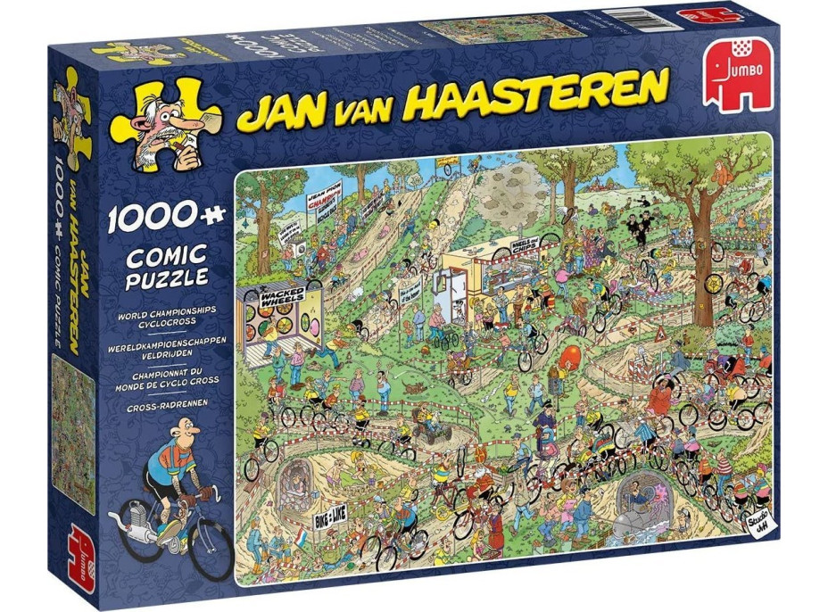 JUMBO Puzzle JvH Svetový šampionát v cyklokrose 1000 dielikov