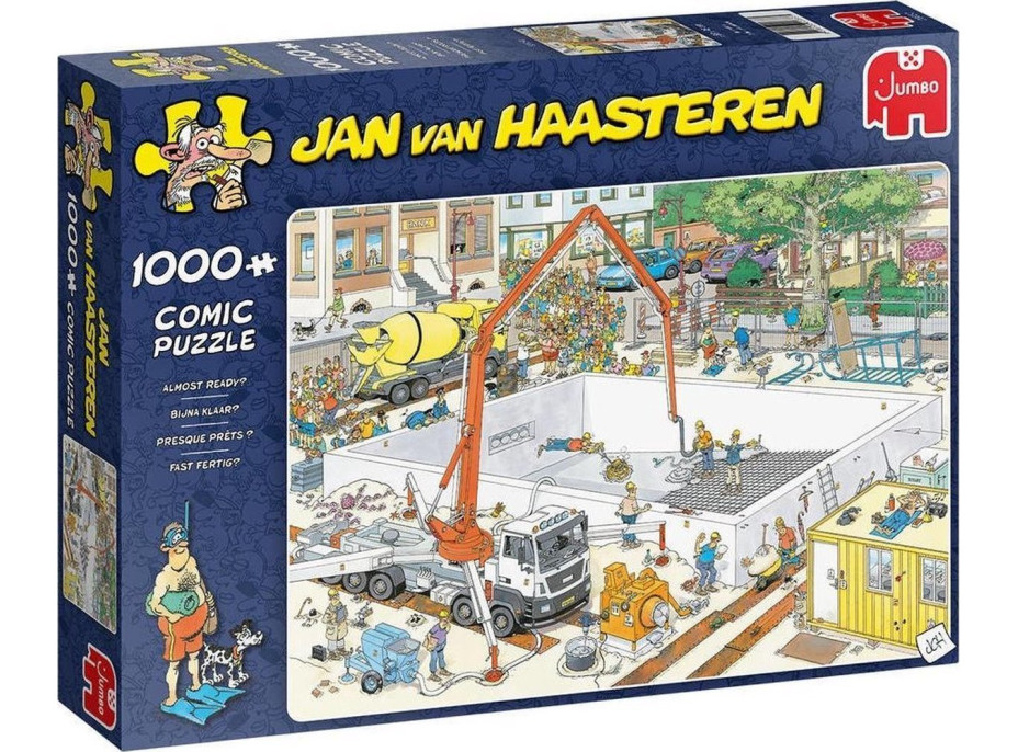 JUMBO Puzzle JvH Takmer hotovo? 1000 dielikov