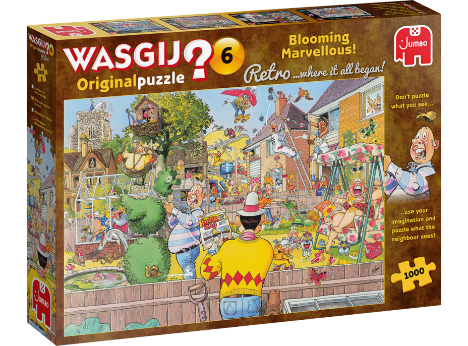 JUMBO Puzzle WASGIJ 6: Zázračný rast! 1000 dielikov