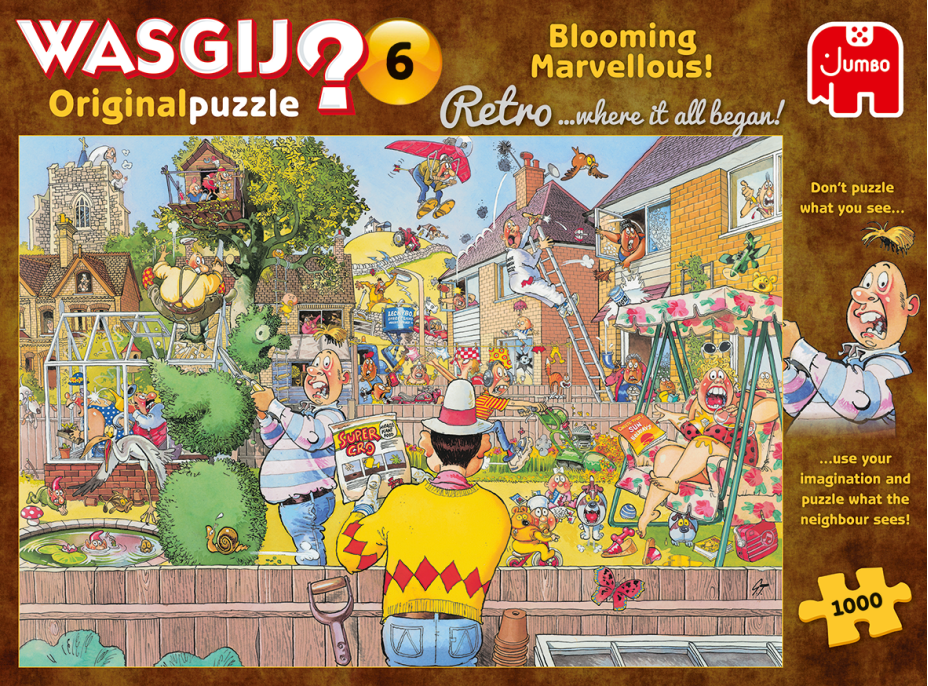 JUMBO Puzzle WASGIJ 6: Zázračný rast! 1000 dielikov