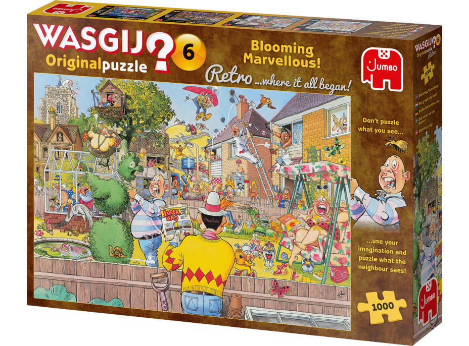 JUMBO Puzzle WASGIJ 6: Zázračný rast! 1000 dielikov