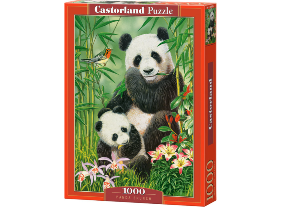 CASTORLAND Puzzle Pandí brunch 1000 dielikov