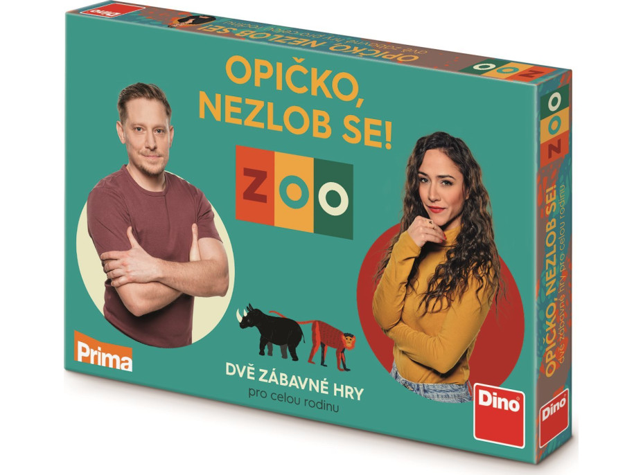 DINO Rodinná hra Prima ZOO: Opičko, nehnevaj sa!