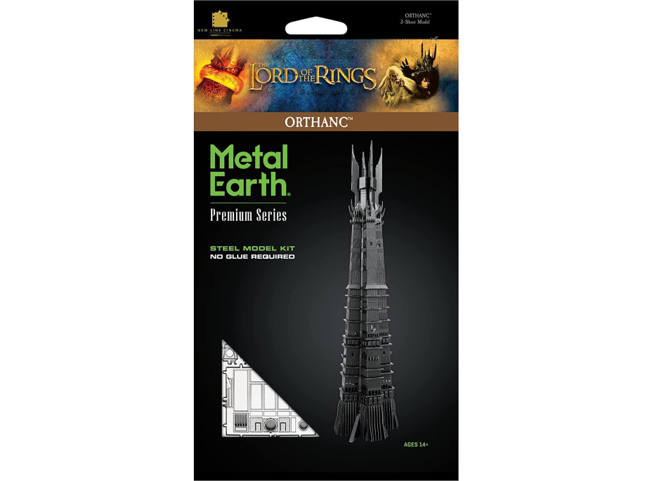 METAL EARTH 3D puzzle Pán prsteňov: Orthanc (ICONX)