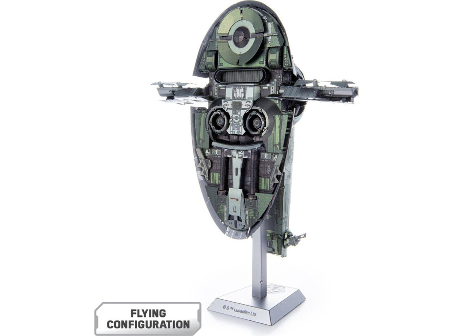 METAL EARTH 3D puzzle Star Wars: Boba Fett&#39;s Starfighter (ICONX)