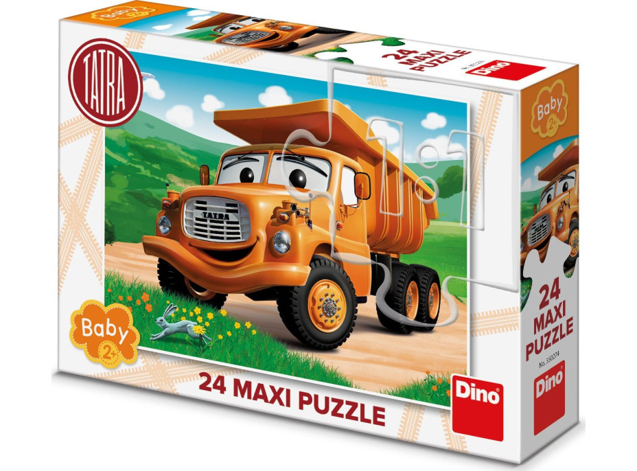 DINO Puzzle Tatra na lúke MAXI 24 dielikov