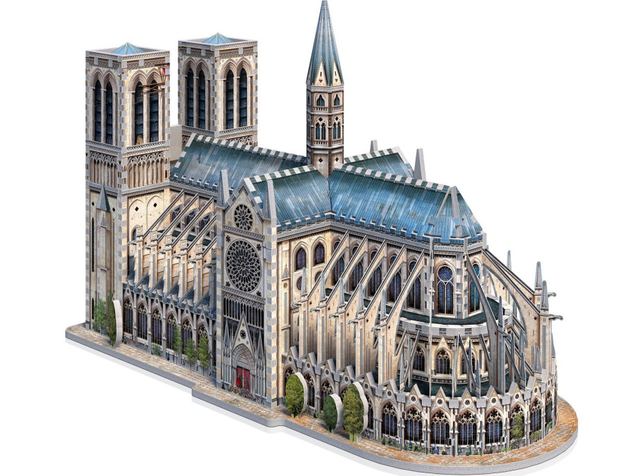 WREBBIT 3D puzzle Assassin&#39;s Creed Unity: Notre-Dame 860 dielikov