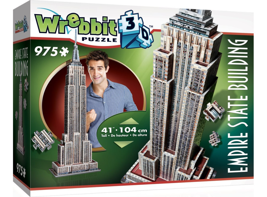 WREBBIT 3D puzzle Empire State Building 975 dielikov