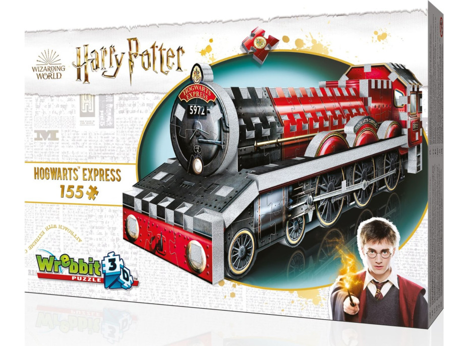 WREBBIT 3D puzzle Harry Potter: Rokfortský expres 155 dielikov