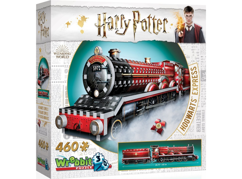 WREBBIT 3D puzzle Harry Potter: Rokfortský expres 460 dielikov