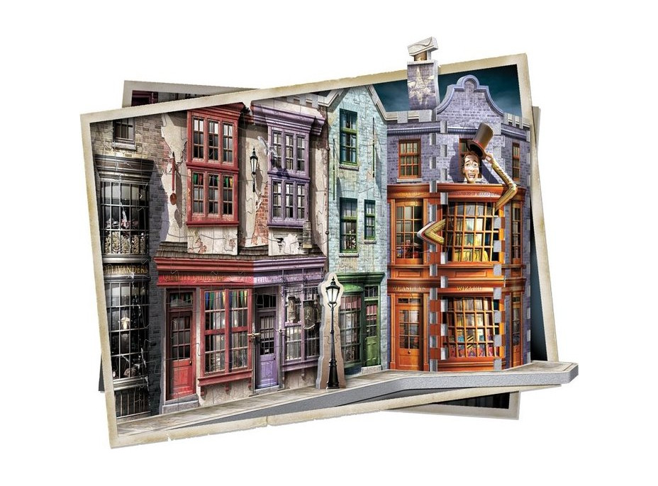 WREBBIT 3D puzzle Harry Potter: Priečna ulica 450 dielikov