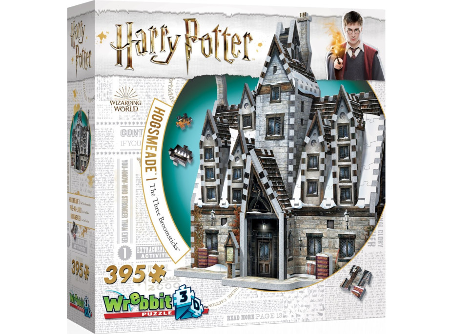 WREBBIT 3D puzzle Harry Potter: U Troch metiel 395 dielikov