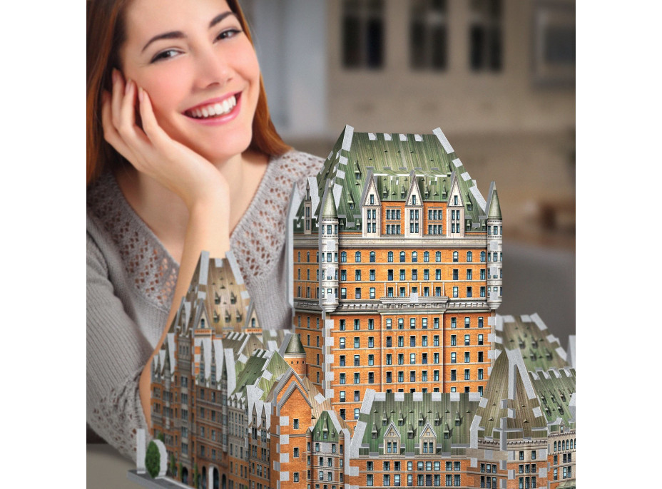 WREBBIT 3D puzzle Le Château Frontenac 865 dielikov