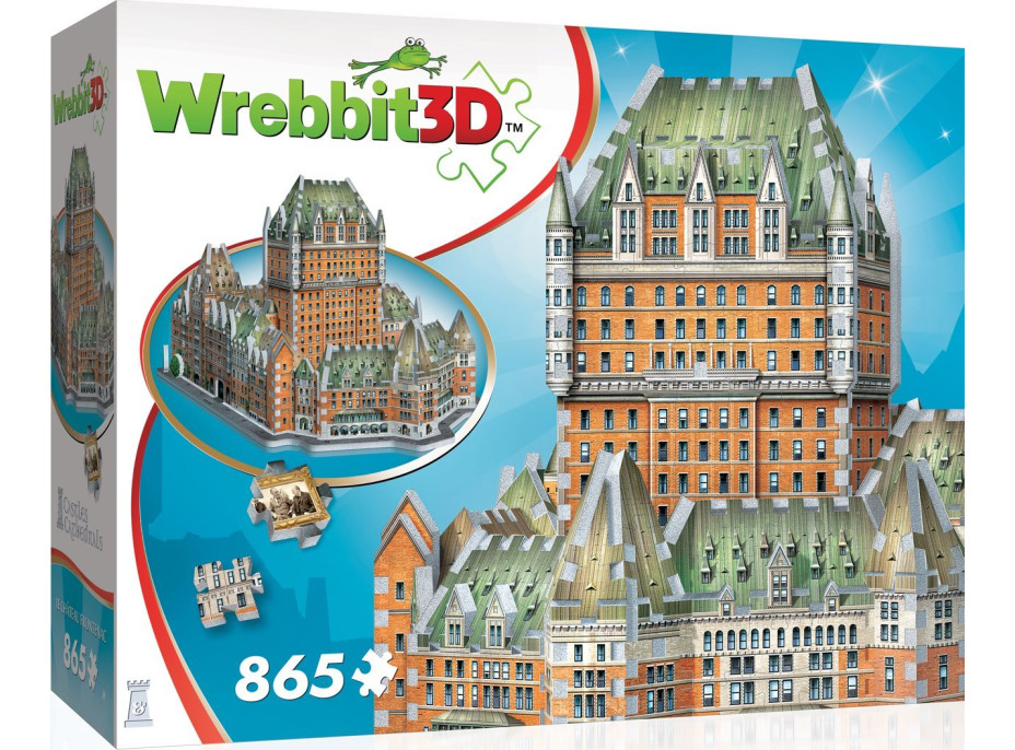 WREBBIT 3D puzzle Le Château Frontenac 865 dielikov