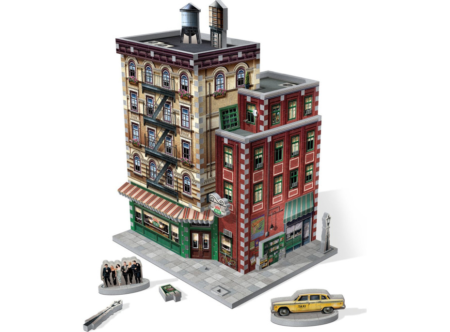 WREBBIT 3D puzzle Priatelia: Central Perk 440 dielikov