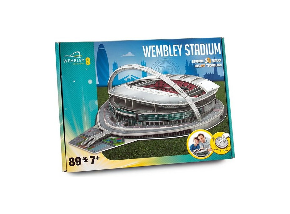 NANOSTAD 3D puzzle Štadión Wembley