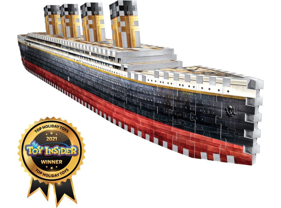 WREBBIT 3D puzzle Titanic 440 dielikov