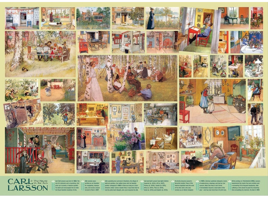 COBBLE HILL Puzzle Carl Larsson 1000 dielikov