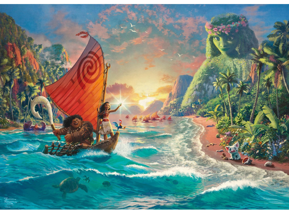 SCHMIDT Puzzle Vaiana 1000 dielikov