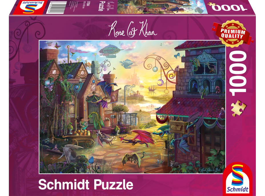 SCHMIDT Puzzle Dračia pošta 1000 dielikov