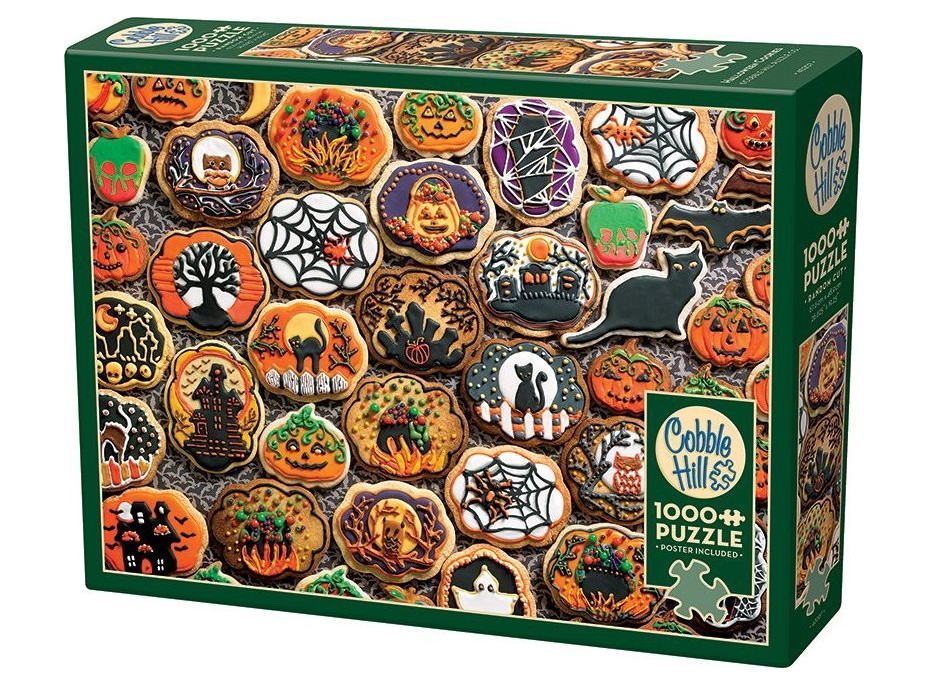 COBBLE HILL Puzzle Halloweenské sušienky 1000 dielikov