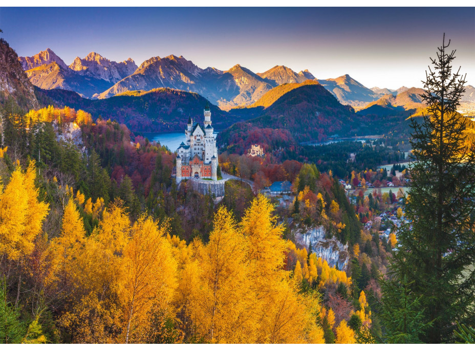 SCHMIDT Puzzle Jesenné Neuschwanstein 1000 dielikov